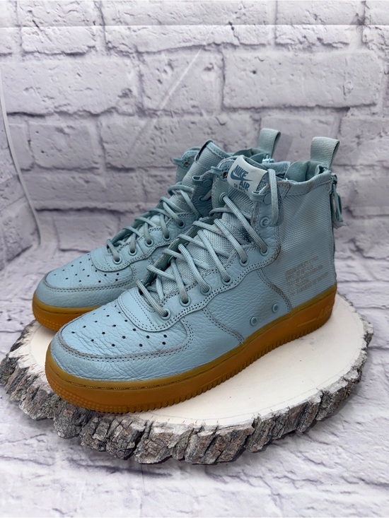 Nike Other - Nike SF Air Force 1 Mid GS 'Ocean Bliss' Boys Size 7Y Shoes Style: AJ0424-401